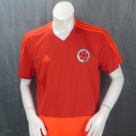 Team Colombia Jersey - 2018 Training jersey by Adidas - Men's Large - Picture 1 of 8